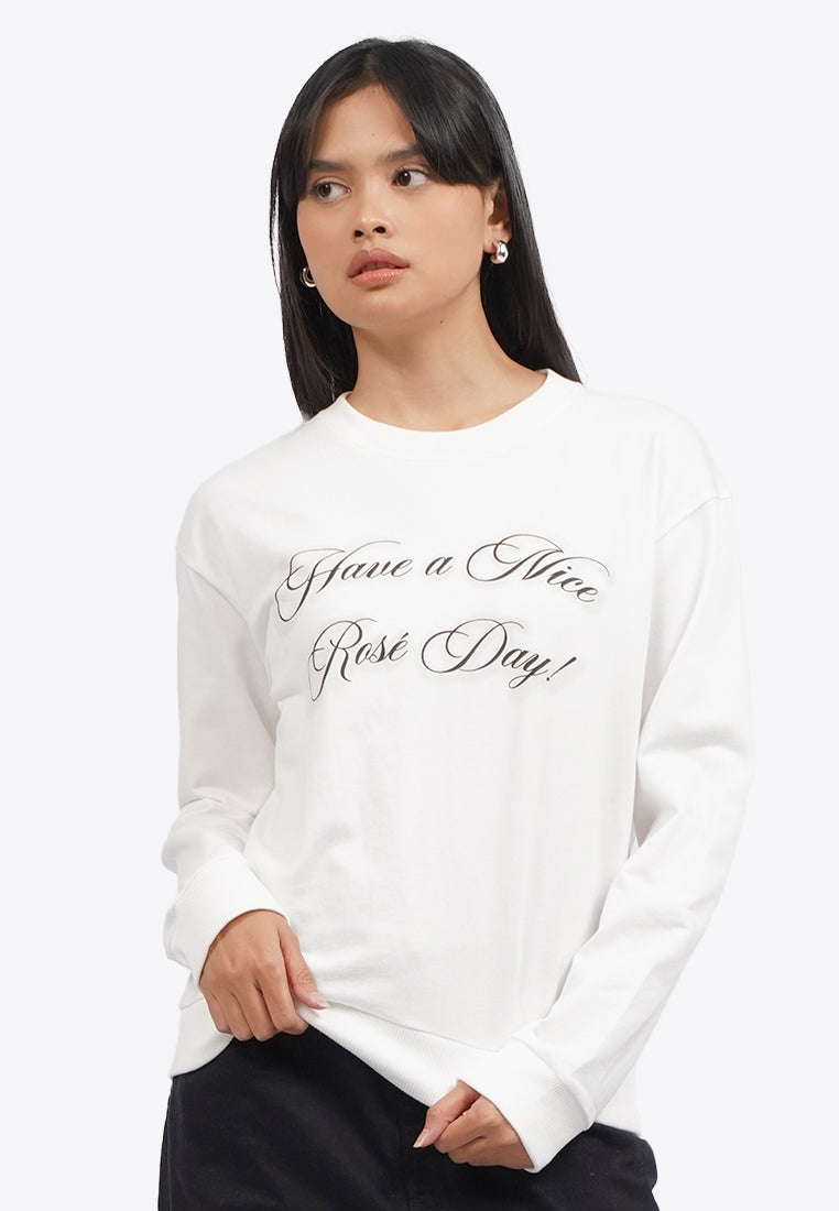 Long Sleeve Graphic Sweatshirt