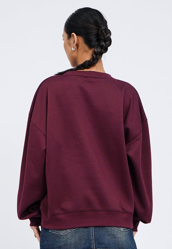 Oversized Long Sleeve Sweatshirt