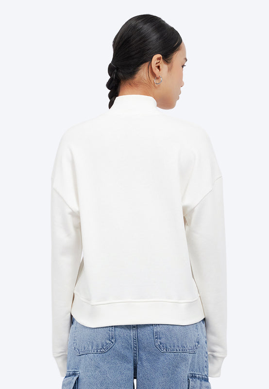 Long Sleeve Sprayed Sweatshirt