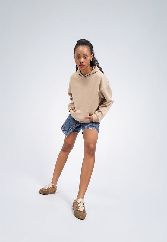 Embroidered Long Sleeve Hoodie