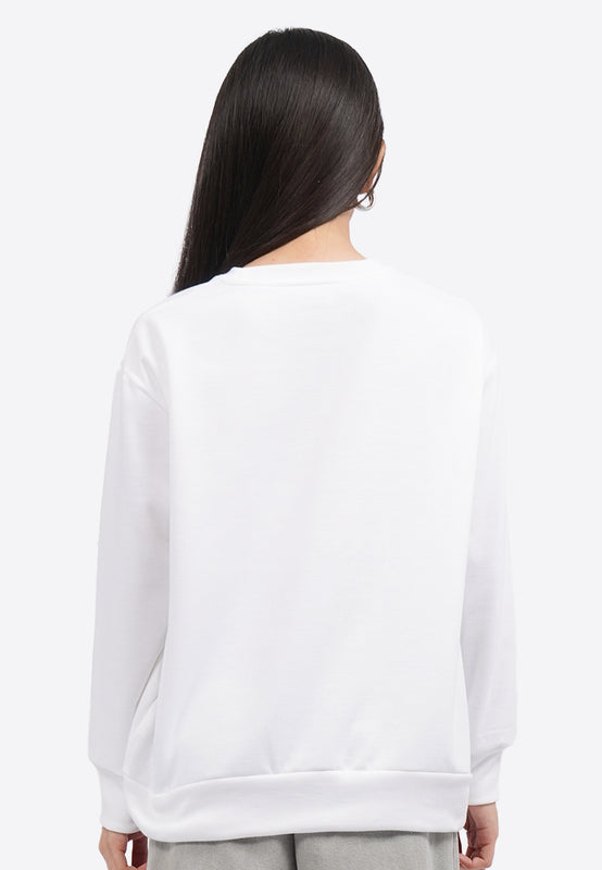 Kuromi Oversized Graphic Sweatshirt