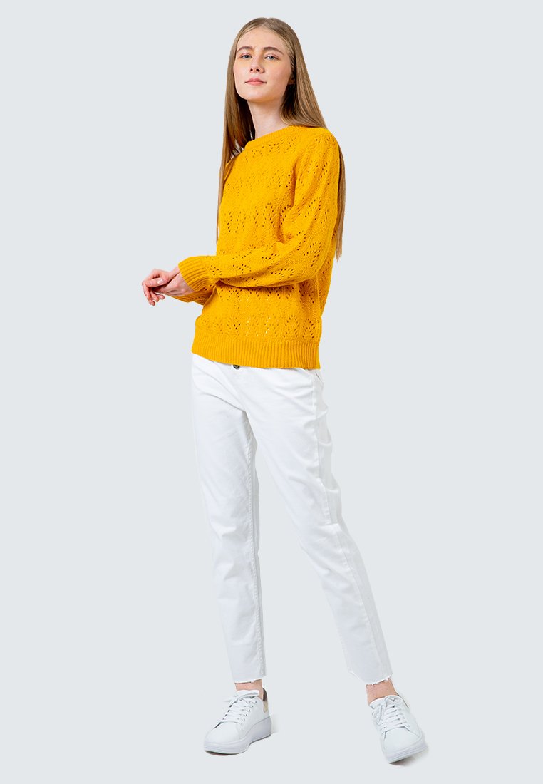 Wave Patterned Sweater