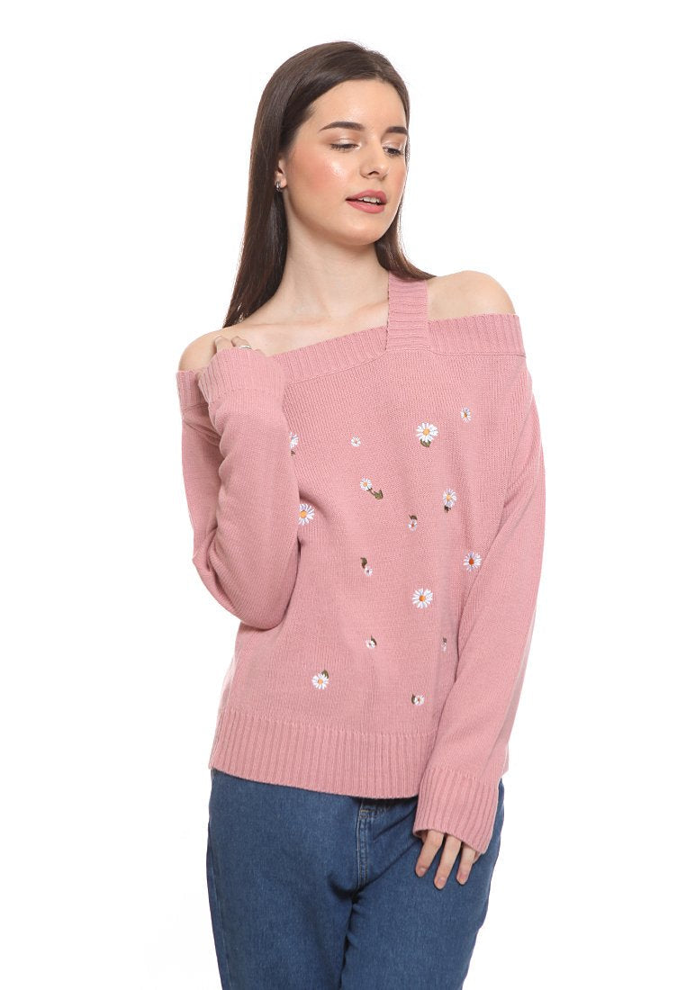 Off Shoulder Sweater