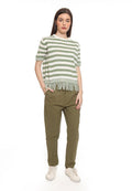 Pullover With Fringes