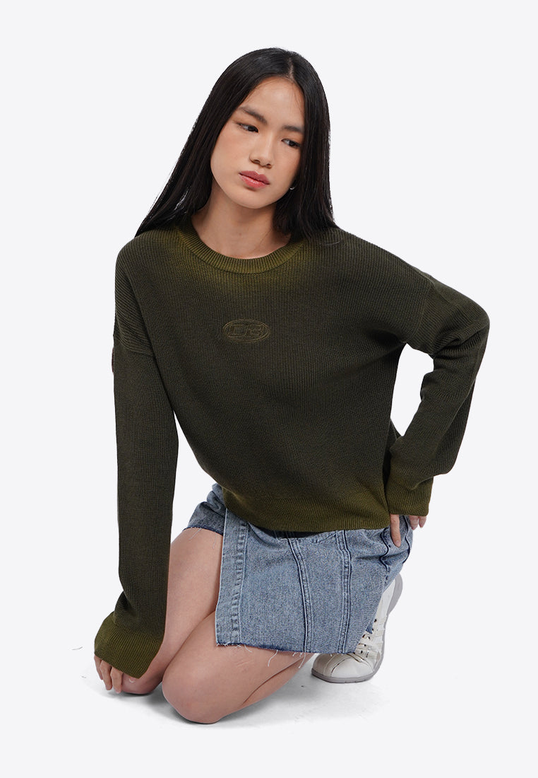 Long Sleeve Ombre Sweater