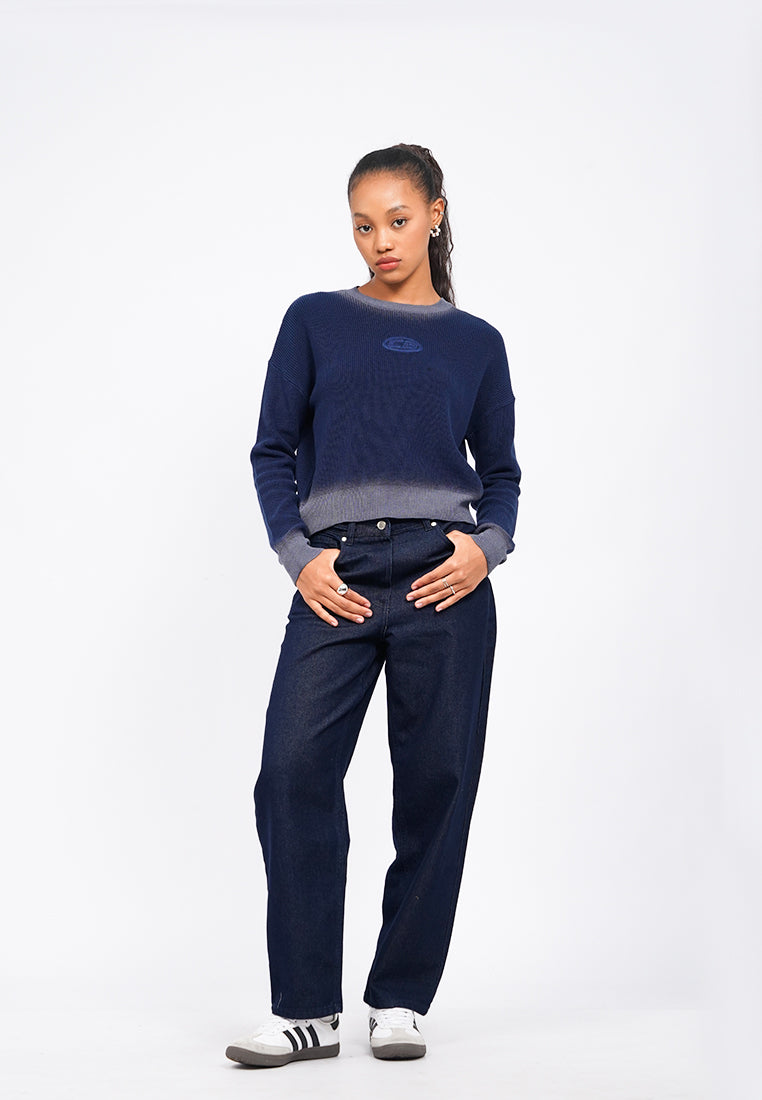 Long Sleeve Ombre Sweater