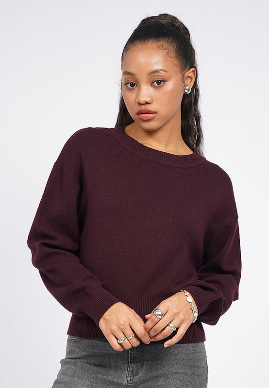 Crew Neck Long Sleeve Sweater