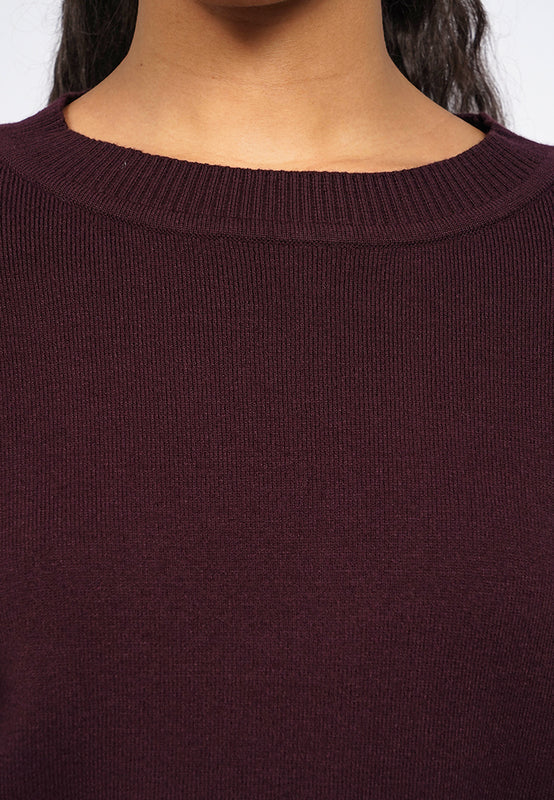 Crew Neck Long Sleeve Sweater