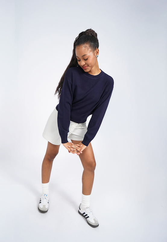 Crew Neck Long Sleeve Sweater