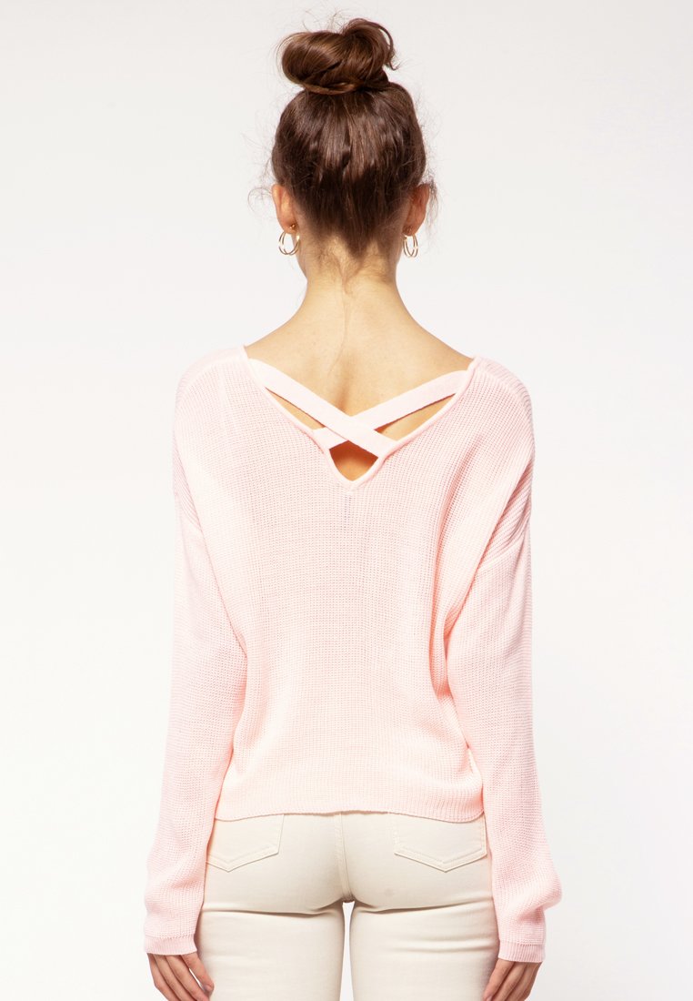Crisscross Back Sweater