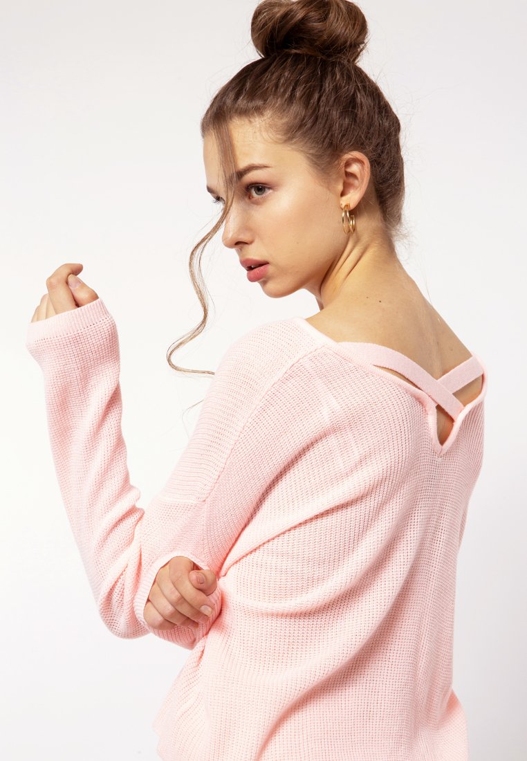 Crisscross Back Sweater