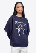 Printed Long Sleeve Sweatshirt