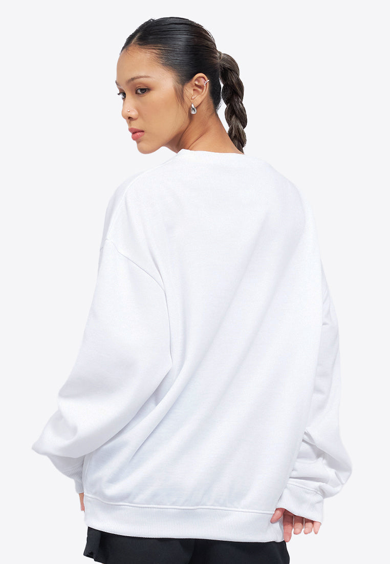 Printed Long Sleeve Sweatshirt