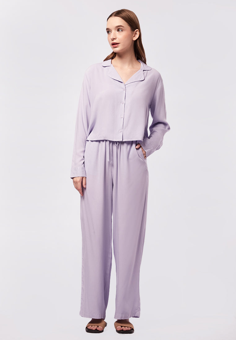 Long Sleeve Printed Pyjama Set