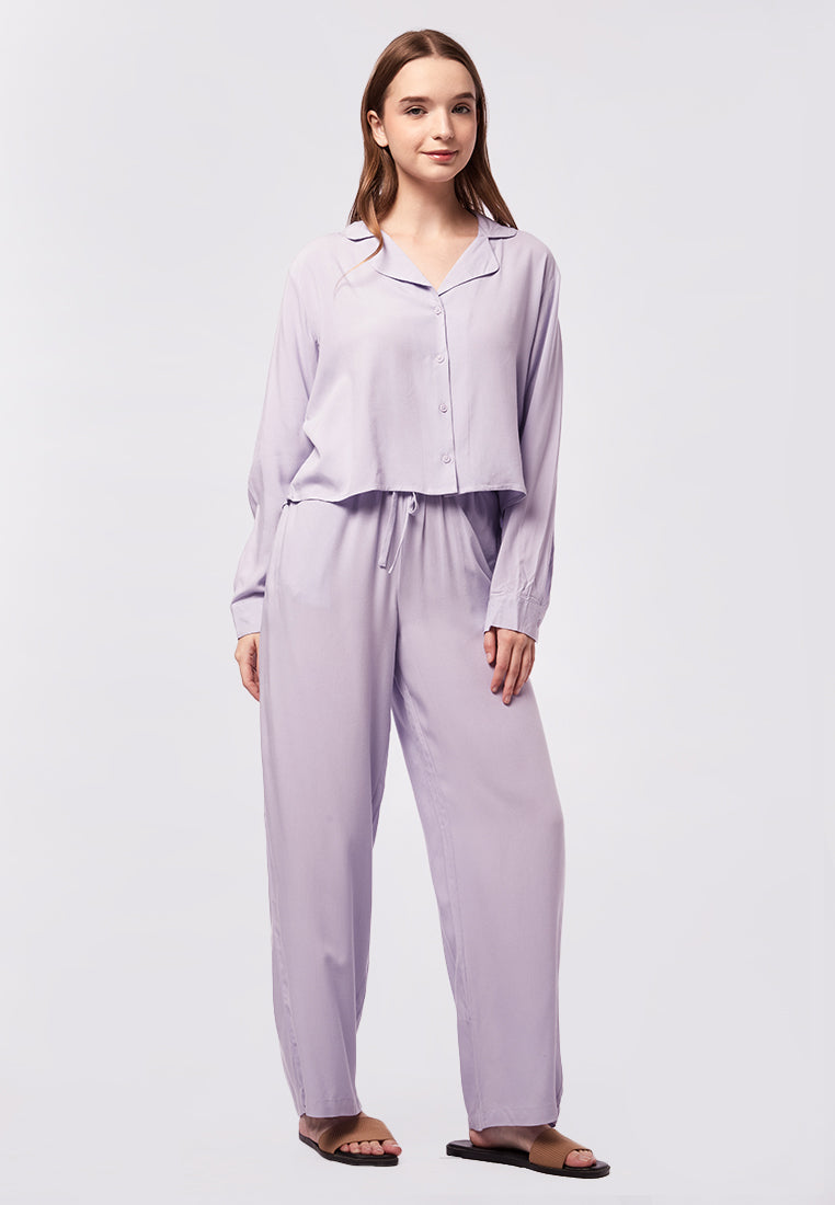 Long Sleeve Printed Pyjama Set