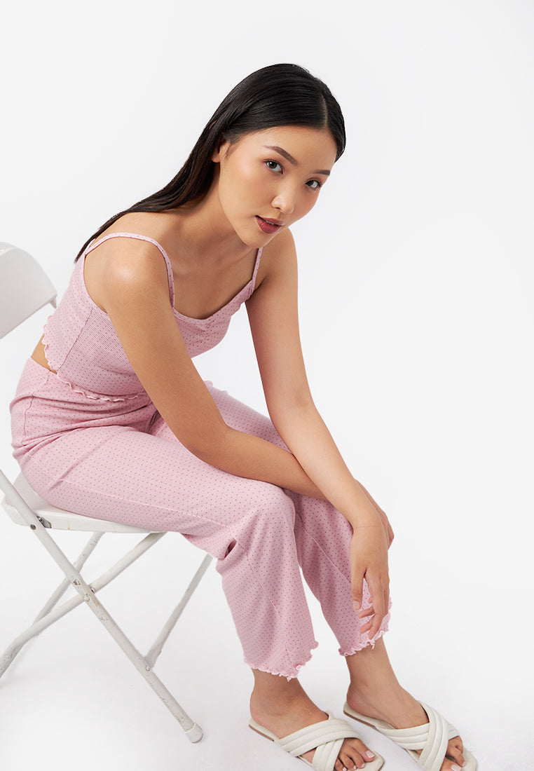 Tank Lounge Set with Long Pants