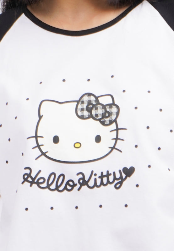 Hello Kitty Short Sleeve Pajama Set