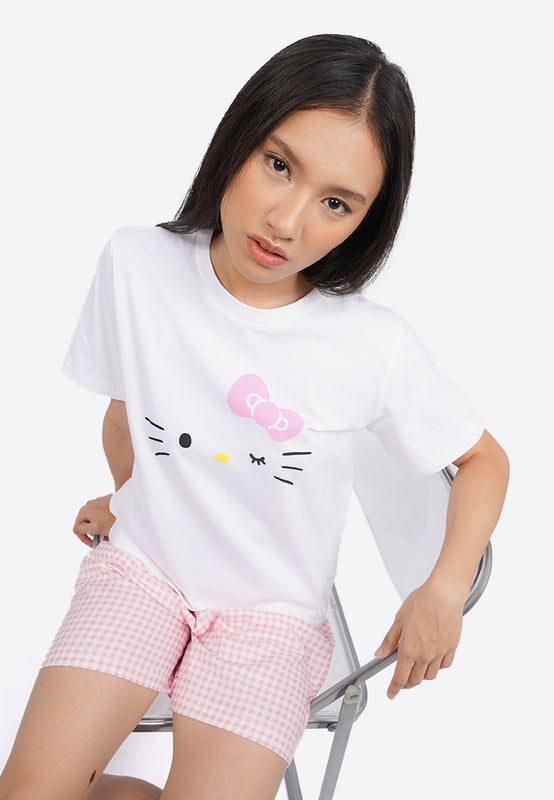 Hello Kitty Short Pajama Set