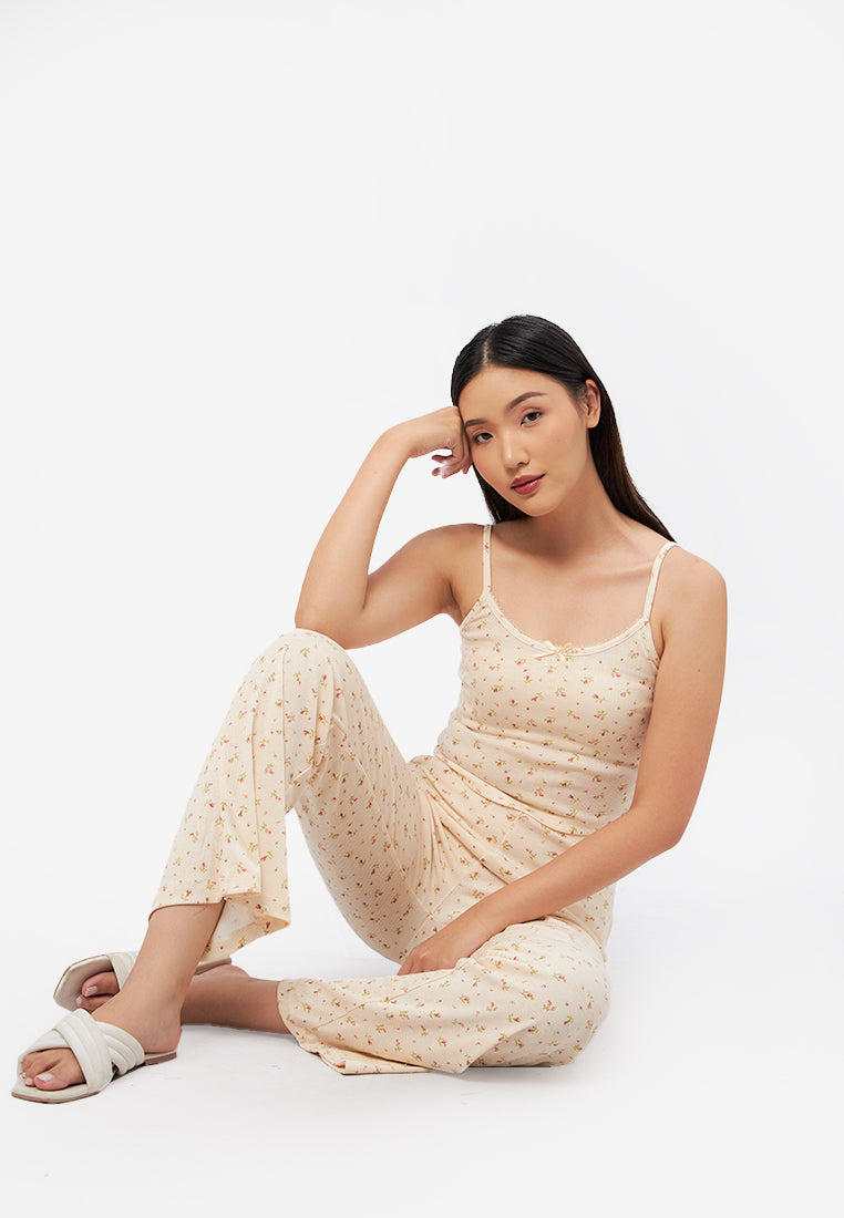 Tank Lounge Set with Long Pants