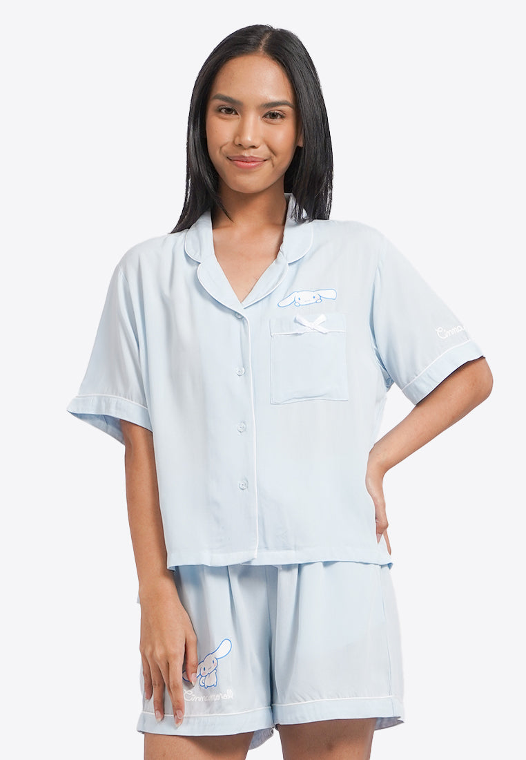 Cinnamoroll Short Sleeve Pajama Set