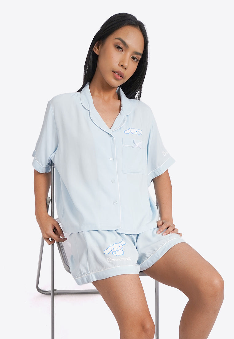 Cinnamoroll Short Sleeve Pajama Set