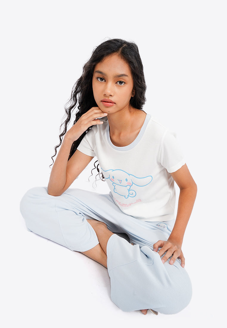 Cinnamoroll Short Sleeve Pajama Set