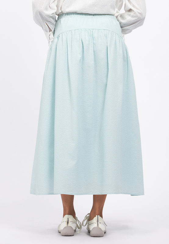 Regular Fit Textured Maxi Skirt