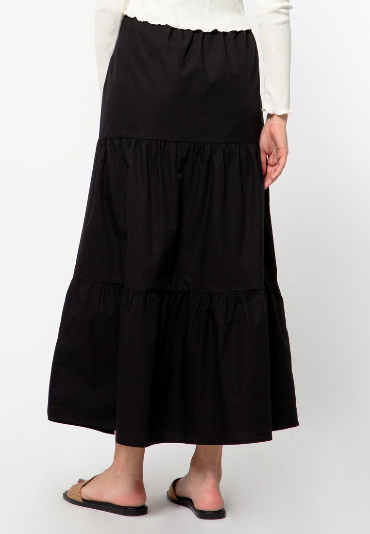 Tiered Maxi Skirt