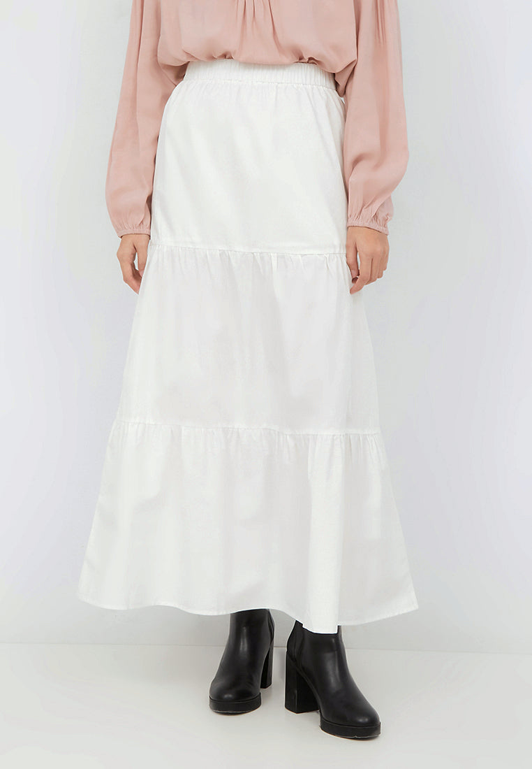 Tiered Maxi Skirt