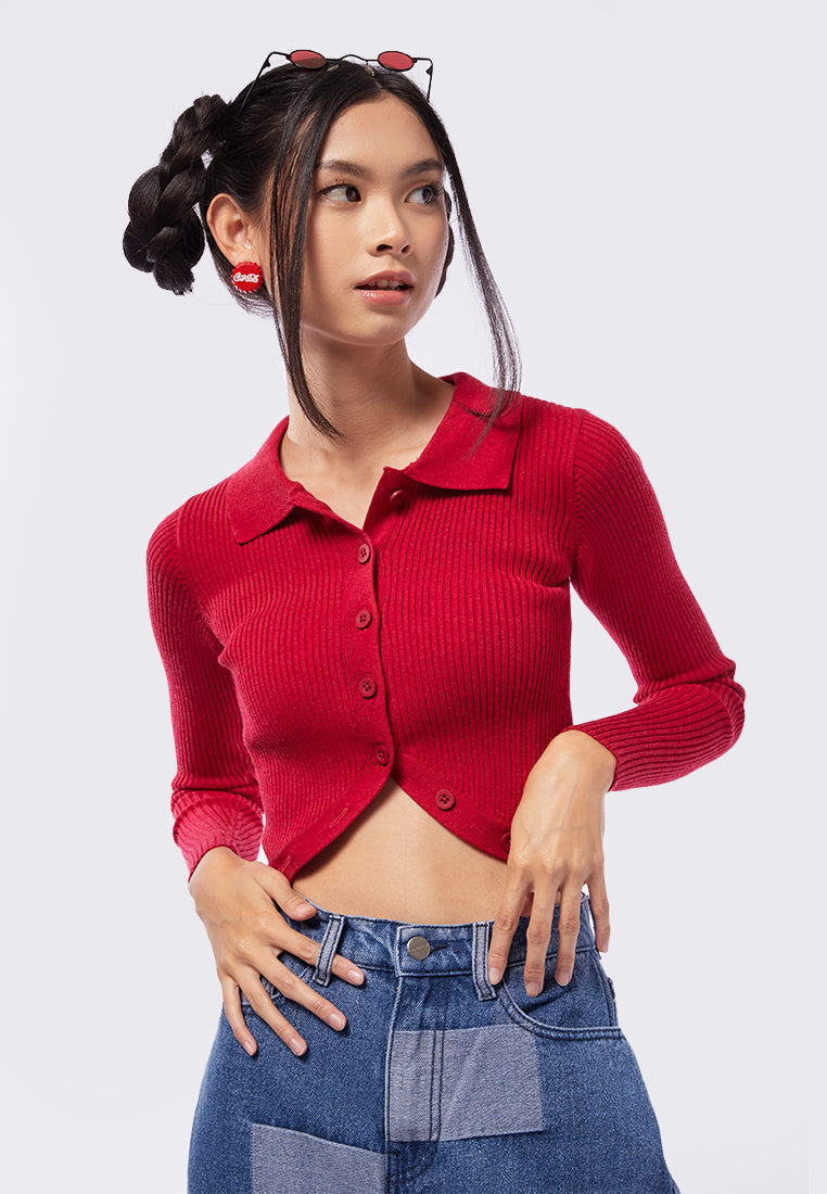 Long Sleeve Knit Cardigan