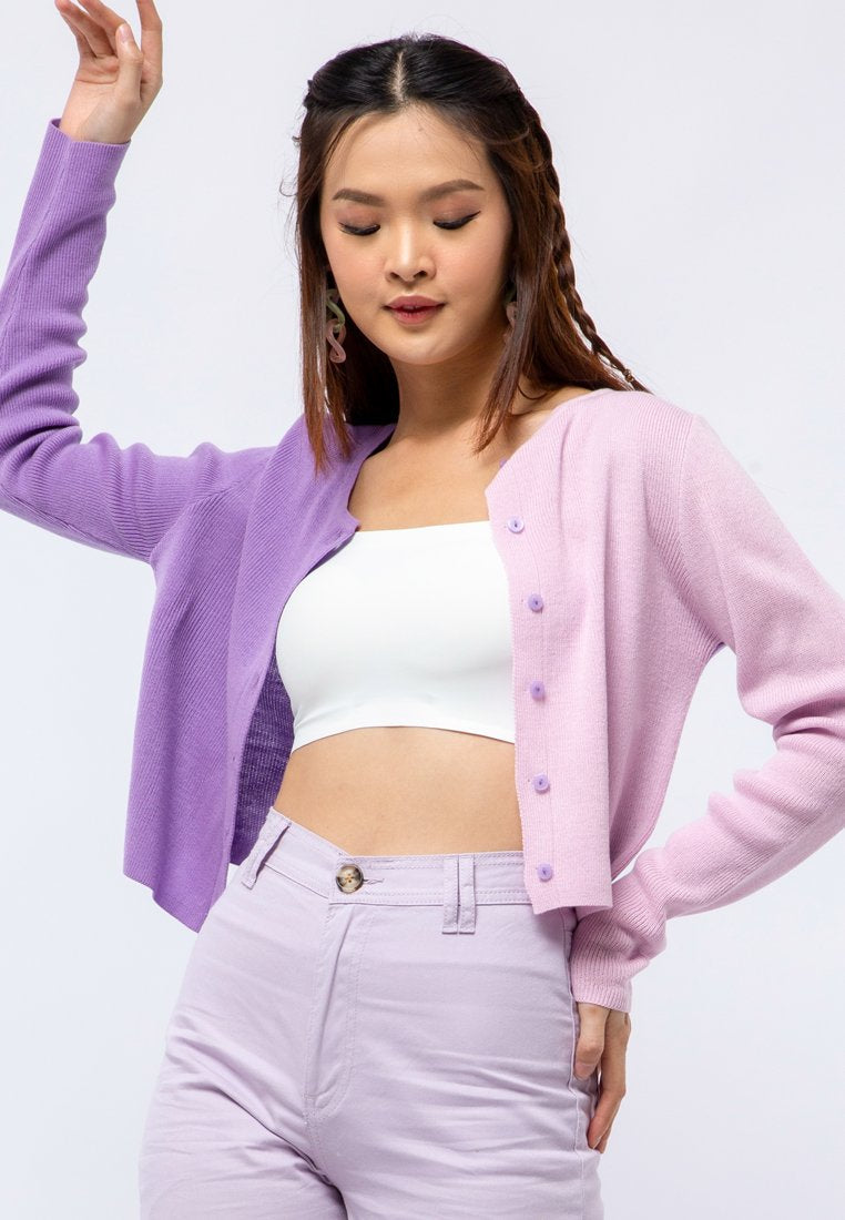 Colorblock Knit Top