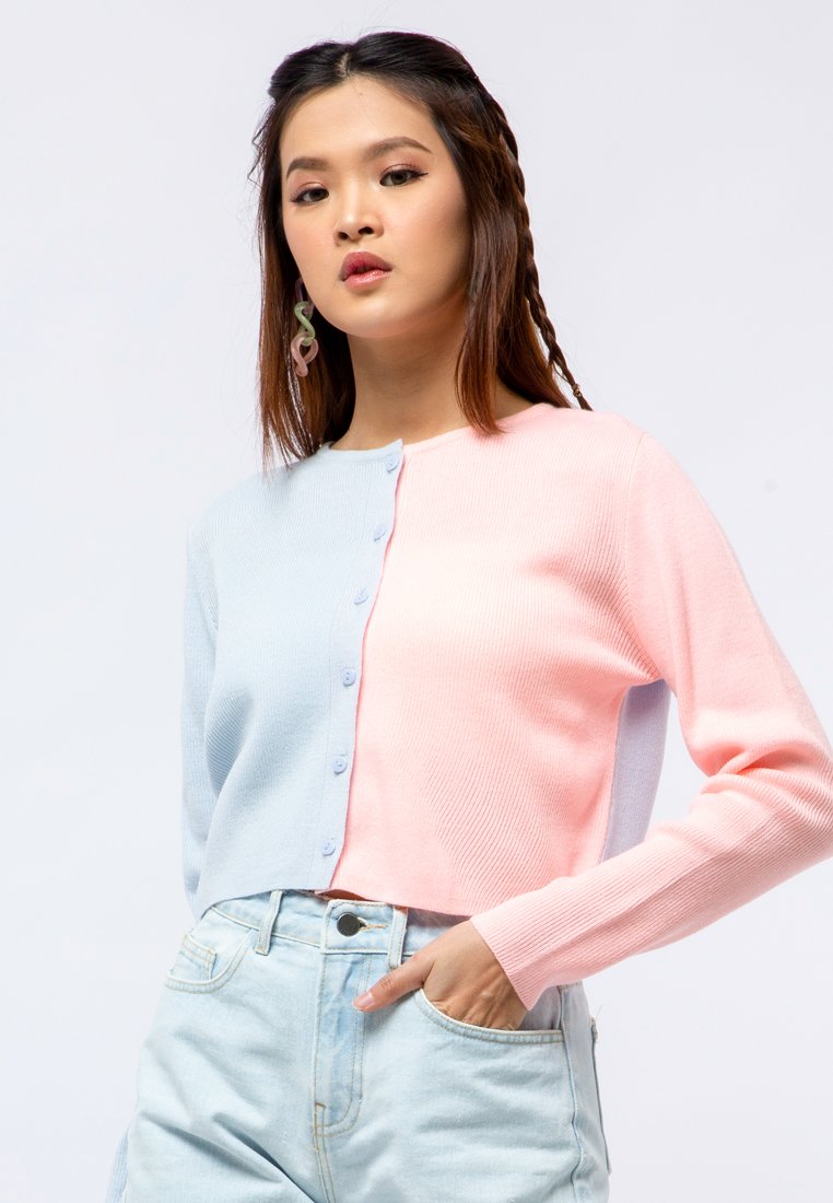 Colorblock Knit Top