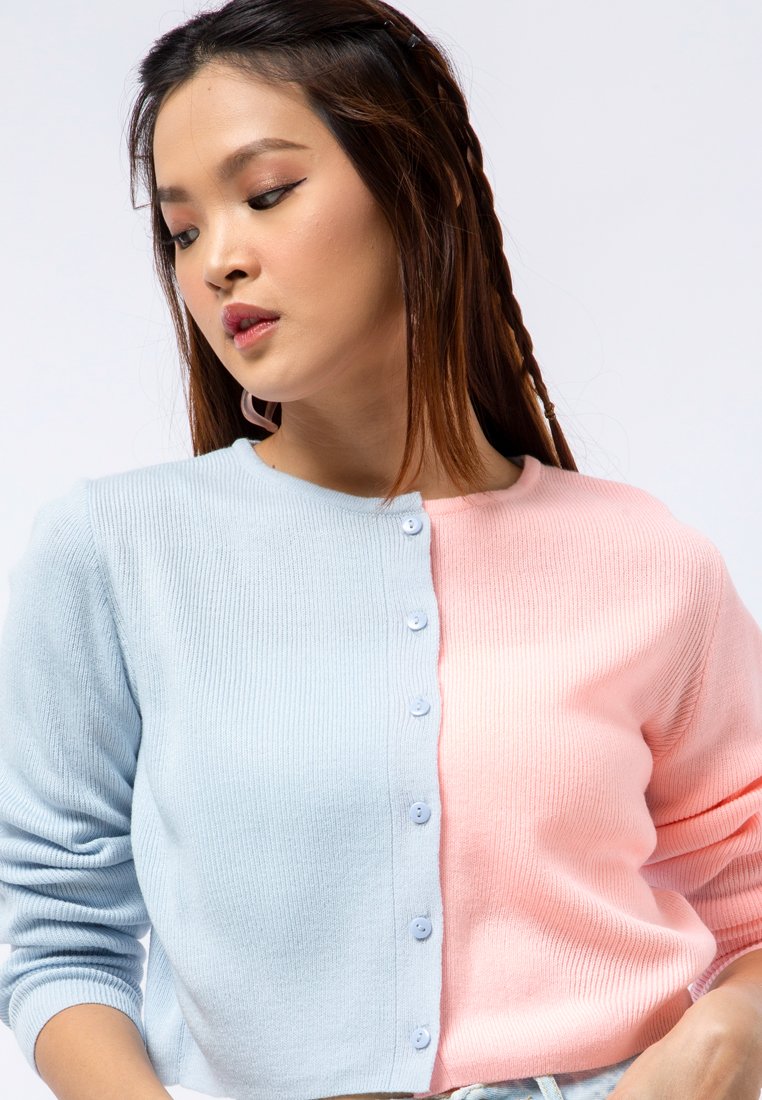 Colorblock Knit Top