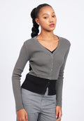 Double Layered Long Sleeve Top