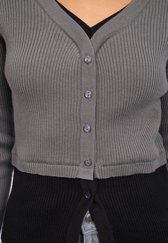 Double Layered Long Sleeve Top