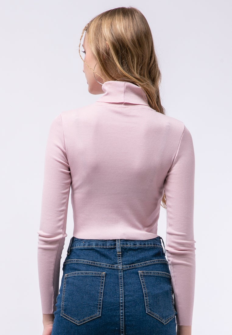 High Neck Crop Top