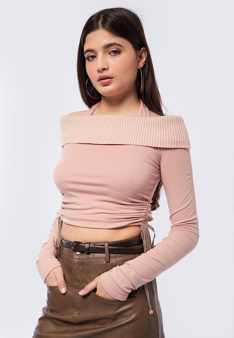 Pink Long Sleeve Top