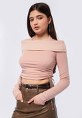 Pink Long Sleeve Top