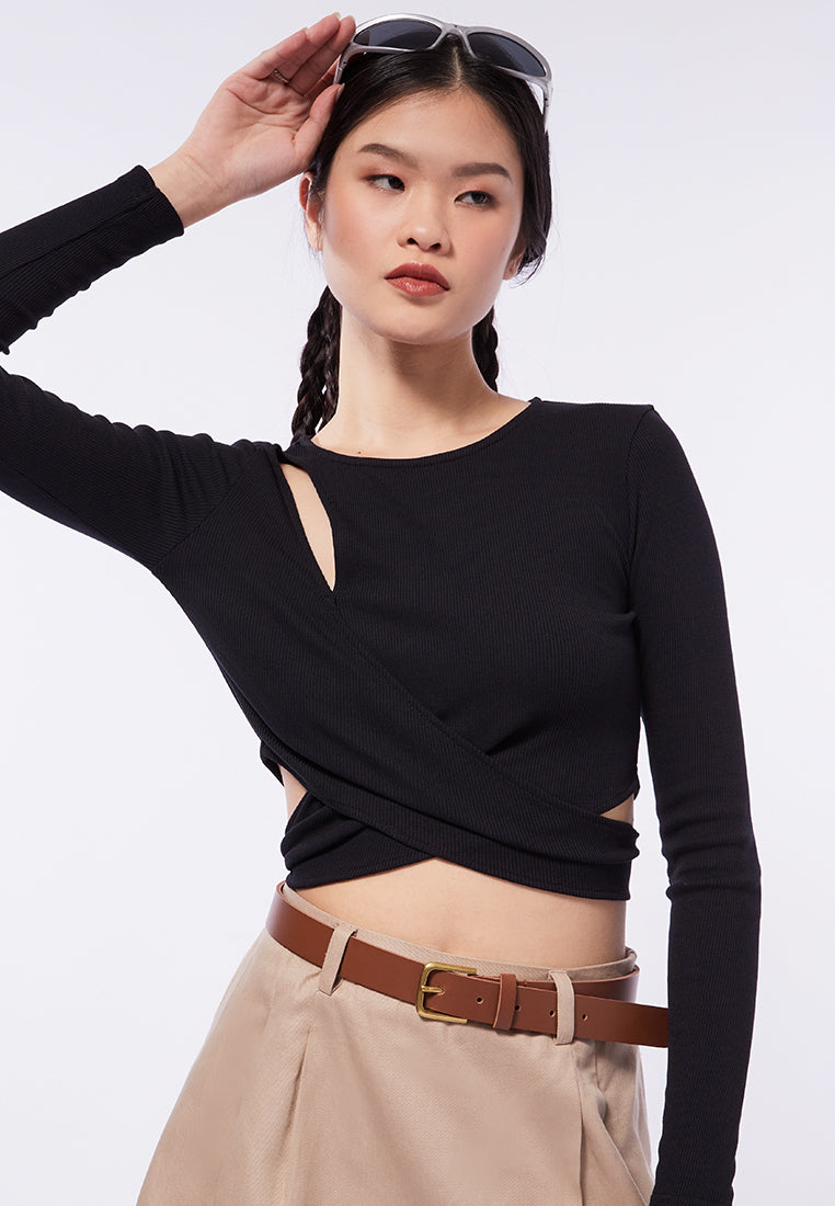 Long Sleeve Crop Top
