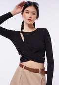 Long Sleeve Crop Top