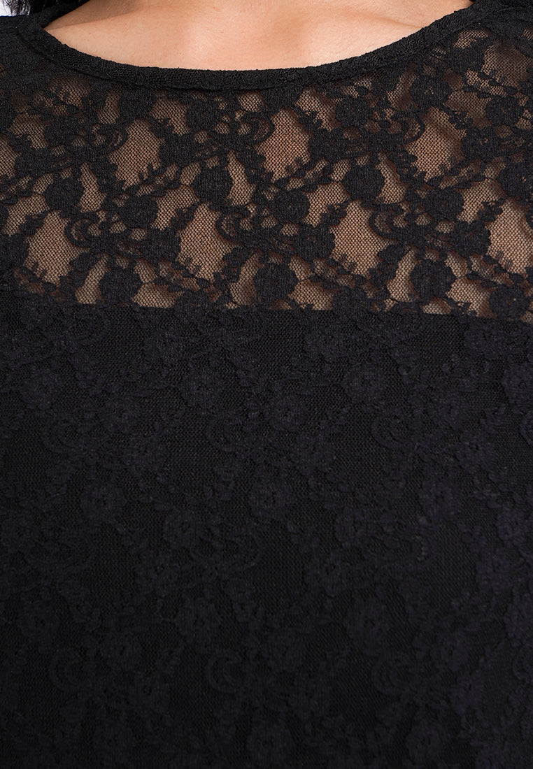 Lace Long Sleeve Top