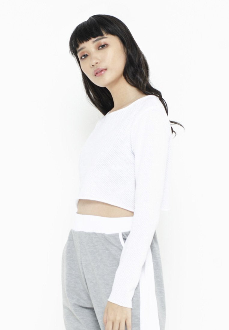 Active Sheer Netted Top