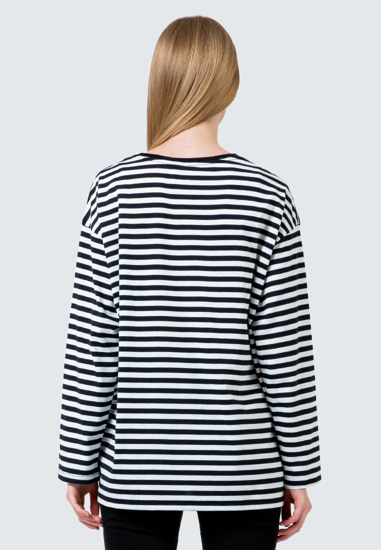 Black Loose Long T-Shirt