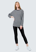 Black Loose Long T-Shirt