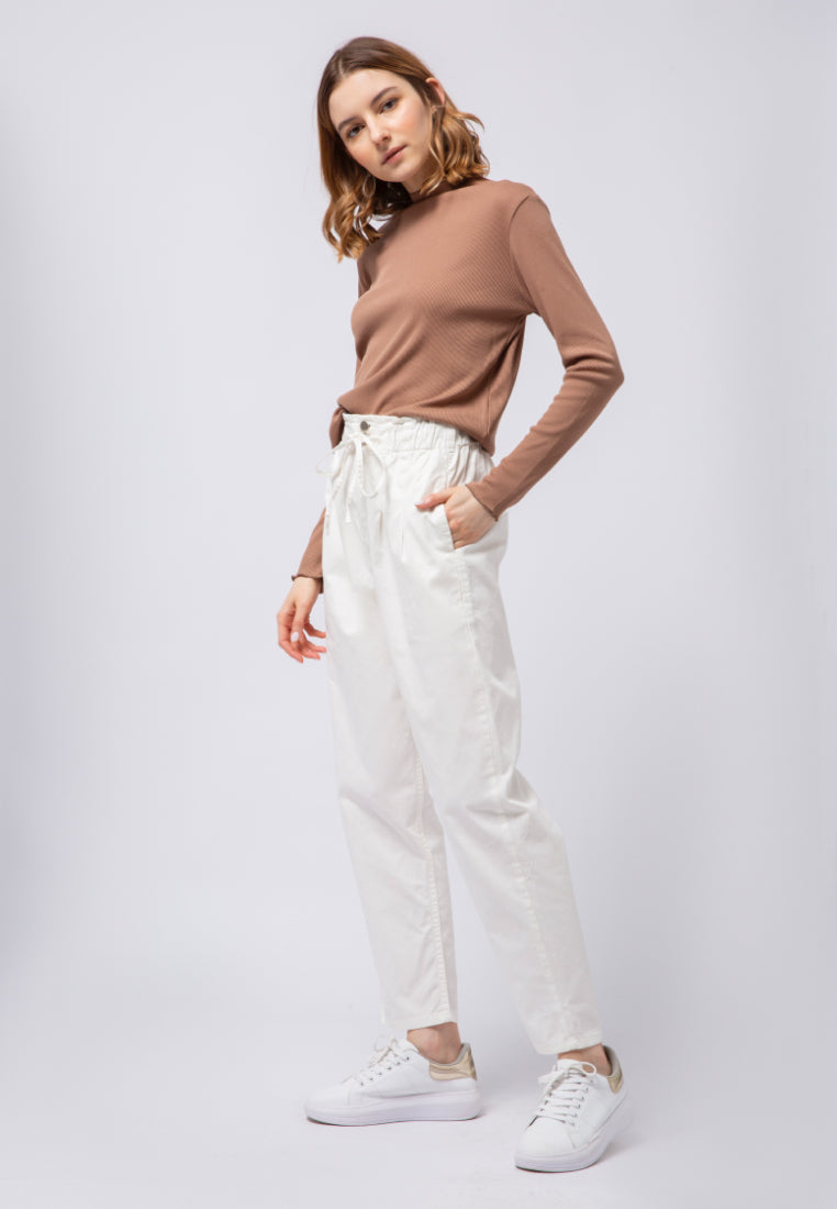 Lettuce Hemline Long Sleeve Top