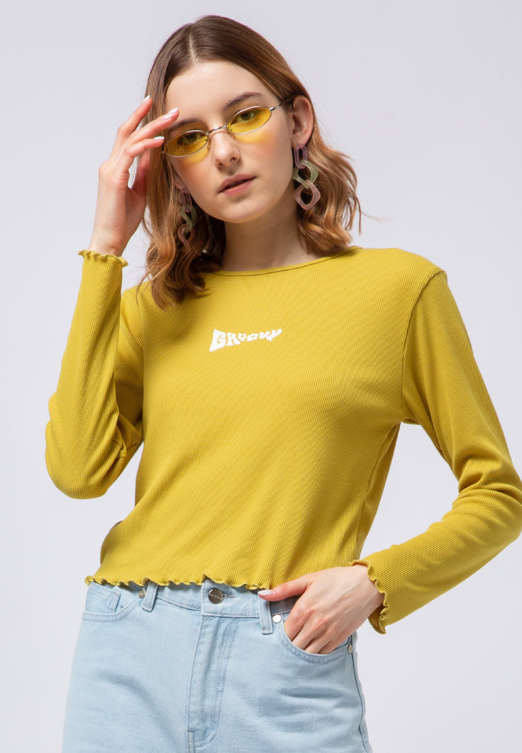 Long Sleeve Rib T-shirt