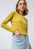 Long Sleeve Rib T-shirt