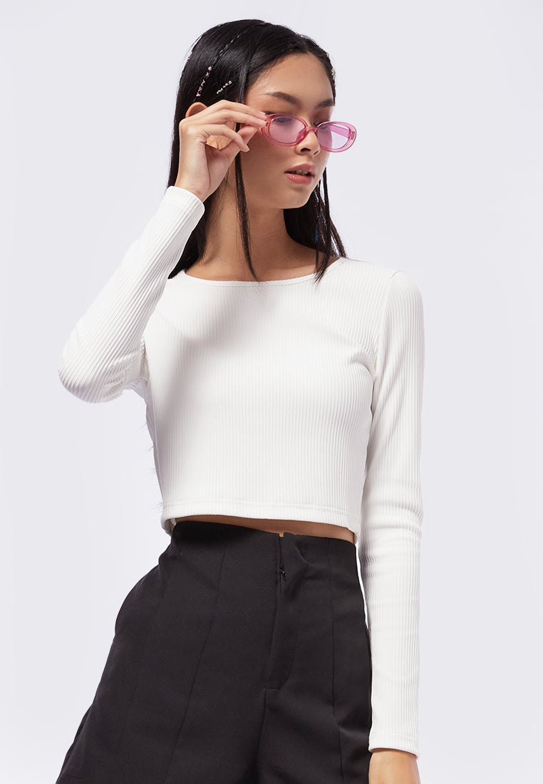 Back Focus Ribbed Top