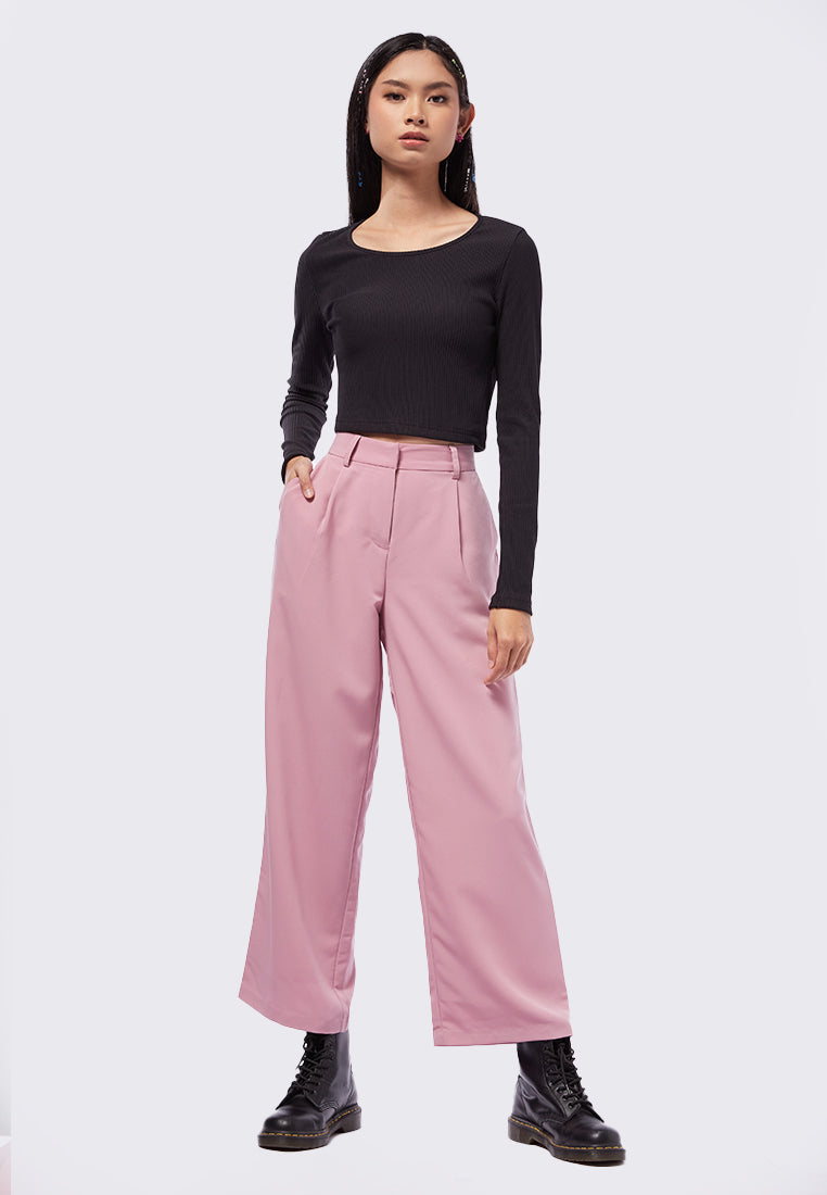 Back Focus Ribbed Top