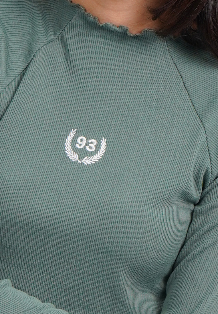 Long Sleeve Ribbed Top